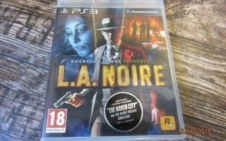 PS3 L.A. Noire CIB