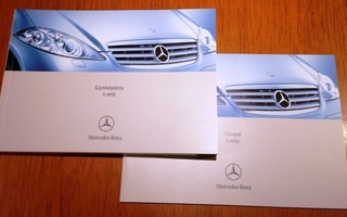 Mercedes-Benz A-sarjan / org. suomenk. käsikirja.