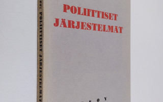 Maurice Duverger : Poliittiset järjestelmät