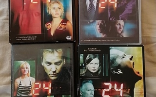24 kaudet 1-3 ja 6 (Kiefer Sutherland)