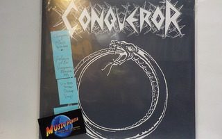 CONQUEROR / BLACK WITCHERY - SPLIT U.S 2010 PIC LP