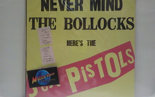 SEX PISTOLS - NEVER MIND THE BOLLOCKS EX/M- -78 REISSUE LP
