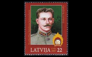 Latvia 691 ** Komentaja Oskars Kalpaks (2007)