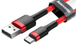USB-C-kaapeli Baseus Cafule 2A 2m (punainen)