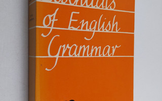 Otto Jespersen : Essentials of English grammar