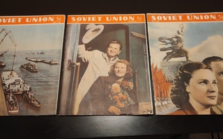 Englanninkielisiä Soviet Union-lehtiä vuodelta 1953