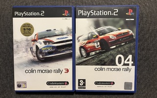 Colin McRae Rally 3 & 4 PS2