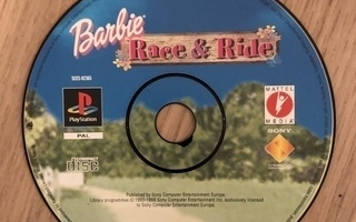 PS1: Barbie Race & Ride pelilevy