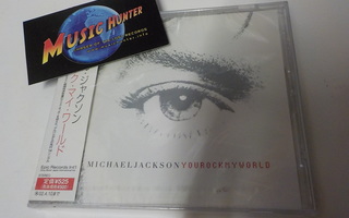 MICHAEL JACKSON - YOU ROCK MY WORLD UUSI CD