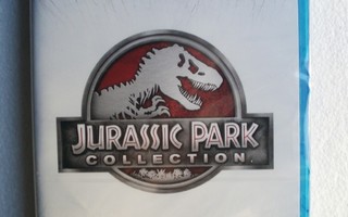 Jurassic Park 1-4 Collection (Blu-ray, uusi)