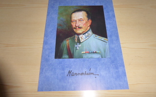 Uusi Mannerheim taidejuliste koko A4