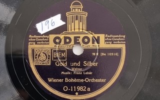Savikiekko 1933 - Wiener Boheme Orchester - Odeon O-11982