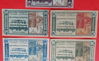 Itävalta 7 seteliä 1920 Pöchlarn