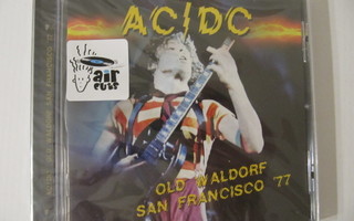 AC/DC Old Waldorf San Francisco '77 CD Uusi
