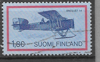 1988 Breguet lentokone Finlandia -arkista o