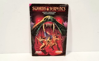 NES - Swords and Serpents ohjekirja