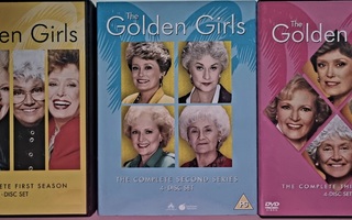 THE GOLDEN GIRLS / TYTTÖKULLAT, KAUDET 1-3 DVD