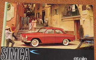 1962 Simca Etoile esite - KUIN UUSI