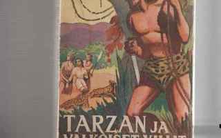 Burroughs,E. R.: Tarzan ja valkoiset villit ,Karhu 1953,nid
