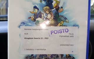 PS2 KINGDOM HEARTS II ( SIS POSTIKULU)