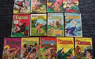 Tarzan sarjakuvalehtiä vuosilta 1978-1979
