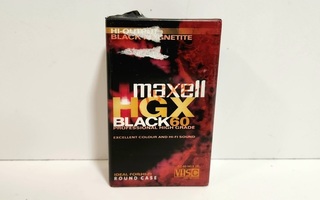 Maxell HGX Black 60 VHS-C kasetti