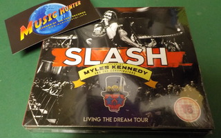 SLASH - LIVING THE DREAM TOUR UUSI 2CD + DVD