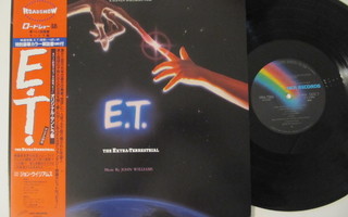 John Williams E.T. The Extra-Terrestrial Japani LP OBI