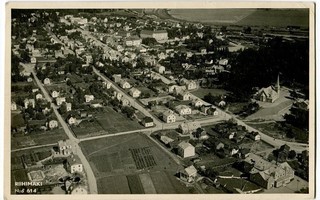 Riihimäki Karhumäen ilmakuva 614, kulkenut 1950