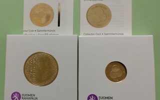 Suomi 2 x 100 € - Itsenäisyys 2017 + Hallitusmuoto 2019