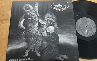 Uncelestial – Born With Lucifer's Mark (RARE BLACK METAL 12"
