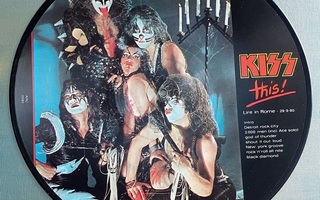 KISS : Kuvalevy Kiss This! Live In Rome 1980