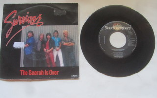 Survivor: The Search Is Over  7" single    1984