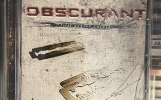 OBSCURANT - First Degree Suicide cd