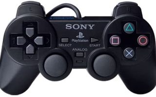 Sony Ohjain Dualshock 2 Musta PS2 (Käytetty)