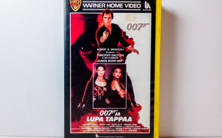 007 Ja Lupa Tappaa VHS