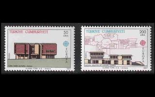 Turkki 2777-8 ** Europa (1987)