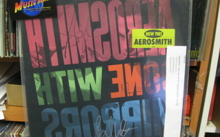 AEROSMITH - DONE WITH MIRRORS KOLMELLA NIMMARILLA EX/EX LP