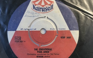 Paul Anka The Sensational SWE Karusell EP