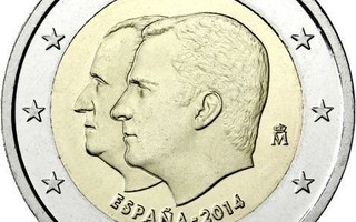 Espanja 2014 2 € Felipe IV  2 euroa