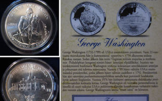 Half silver dollar "George Washington" 1982