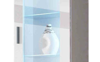 Cama hanging display cabinet SOHO white/white gl