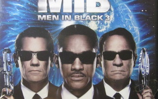 MIB 3 MEN IN BLACK / MIEHET MUSTISSA 3 DVD UUSI