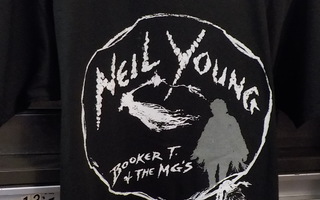 NEIL YOUNG ORKKIS VANHA T-PAITA KOKO L - KÄYTTÄMÄTÖN