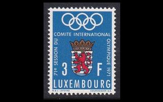 Luxemburg 826 ** Olympiakomitean kokous (1971)