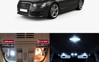 "Audi S8 (D4) Sisätilan LED -muutossarja 6000K ; x22