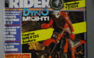 Dirt Rider - August 1986 (5.1)