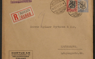 # 19540 # R-Helsinki kirje Tanska