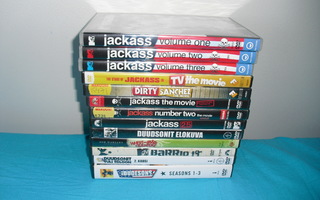 DUUDSONIT, JACKASS, ym. -paketti