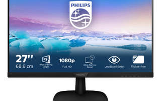 Philips V Line Full HD ?LCD-näyttö 273V7QJAB/00